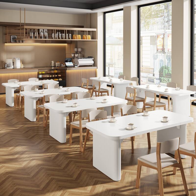 Wood Dining Table, Modern Kitchen Table, Dining Room Accent Table