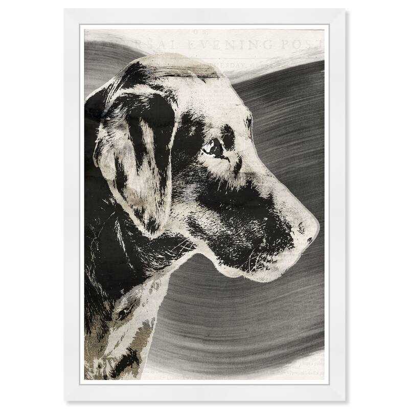 Wynwood Studio Prints Animals By Your Side Gray and Farmhouse Wall Art Canvas Print