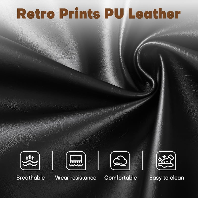 25 Inch Upholstered Swivel Counter Height Bar Stool with Armrests, Solid Wood Legs - 23.6"W x 22.4"D x 40.2"H