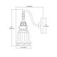 preview thumbnail 2 of 0, Elk Home Quinton Parlor Oiled Bronze With Opal Glass 1 Light Sconce