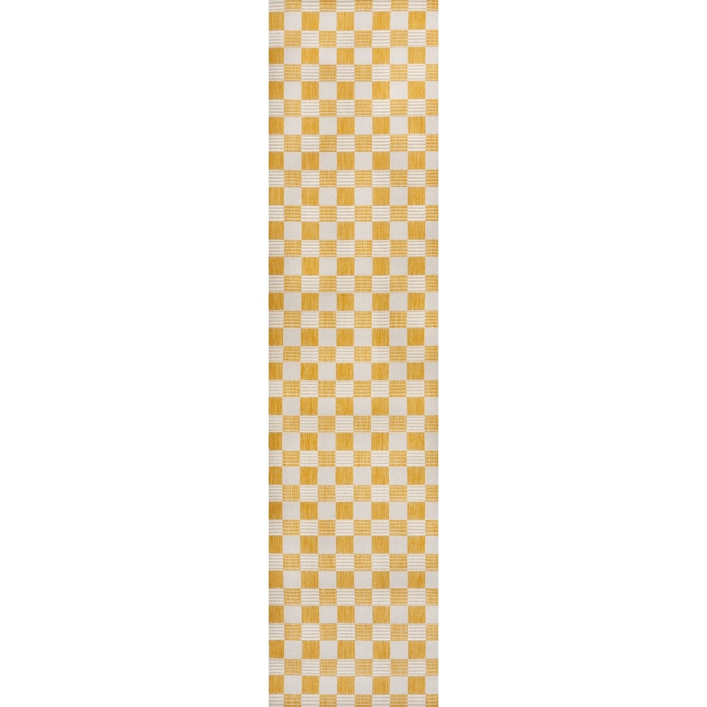 JONATHAN Y Maribel Traditional Cottage Checkerboard Indoor/Outdoor Area Rug