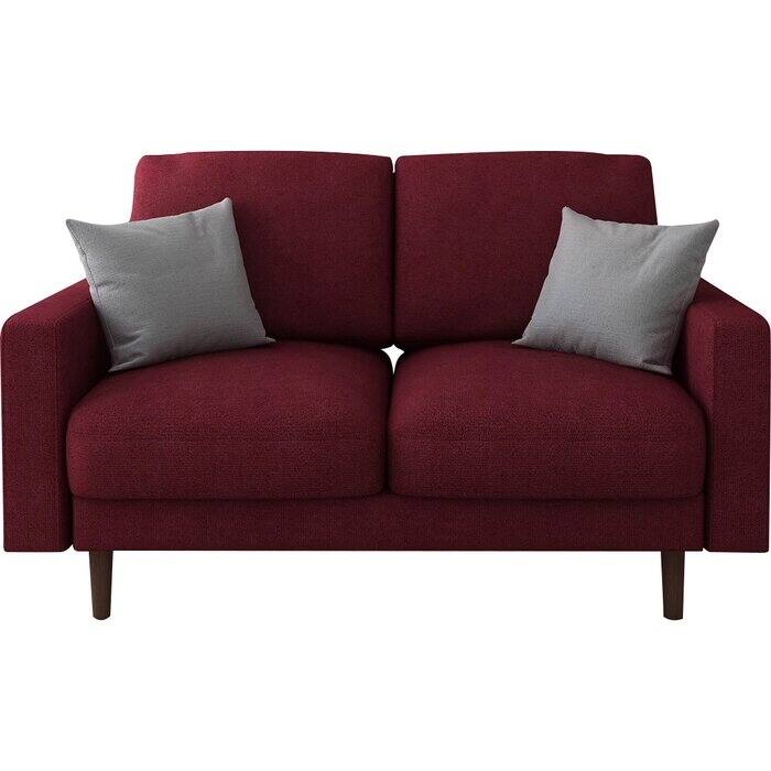 Craigmont 50.4'' Square Arm Loveseat