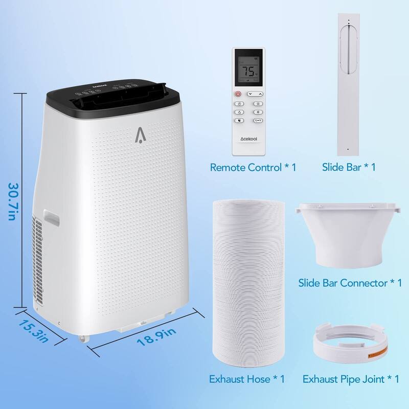 14000 Btu Portable Air Conditioner With Remote Control