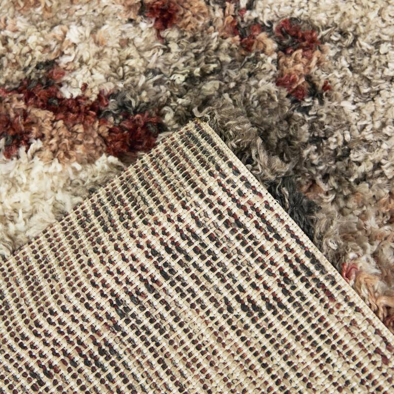 Kaden Abstract Shag Area Rug