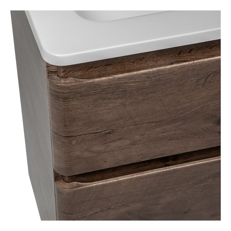 Free Standing Bathroom Vanity with Washbasin Comfort Collection No Mirror
