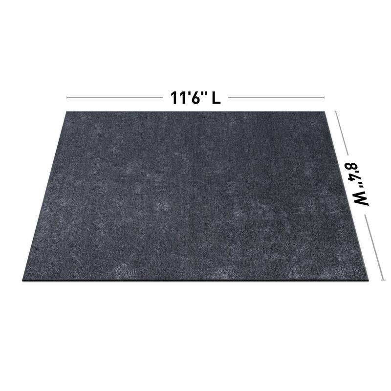 Contemporary Solid Machine Washable Area Rug