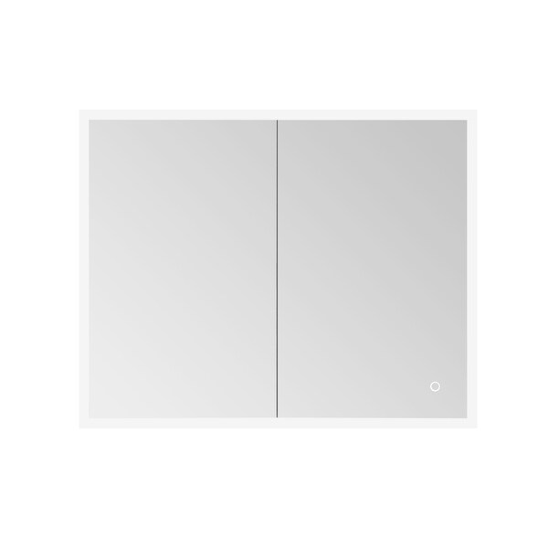 Shop Ove Decors Neva 30 In Aluminum Medicine Cabinet Brushed Nickel Overstock 31730692