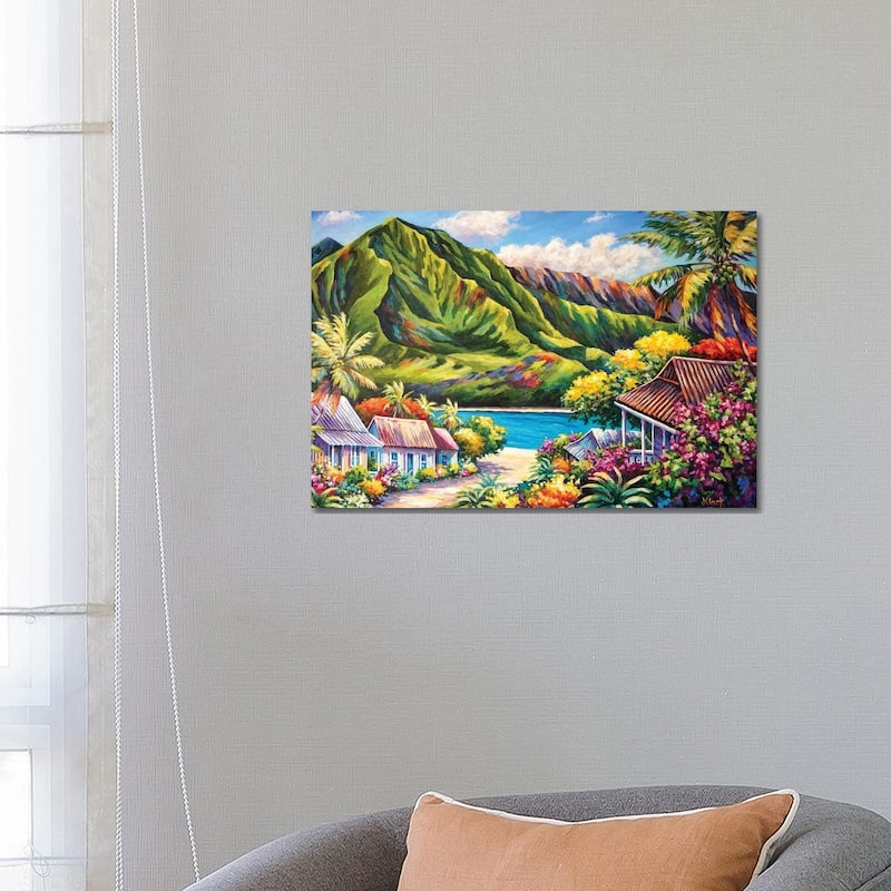 iCanvas "Hanalei In Bloom" by John Clark Canvas Print - 18x26x1.5