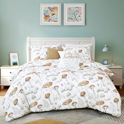 Shatex Michiko 6 Pieces Lightweight Bedspread set,Oversized Reversible Quilt set,Bedding Comforter Set