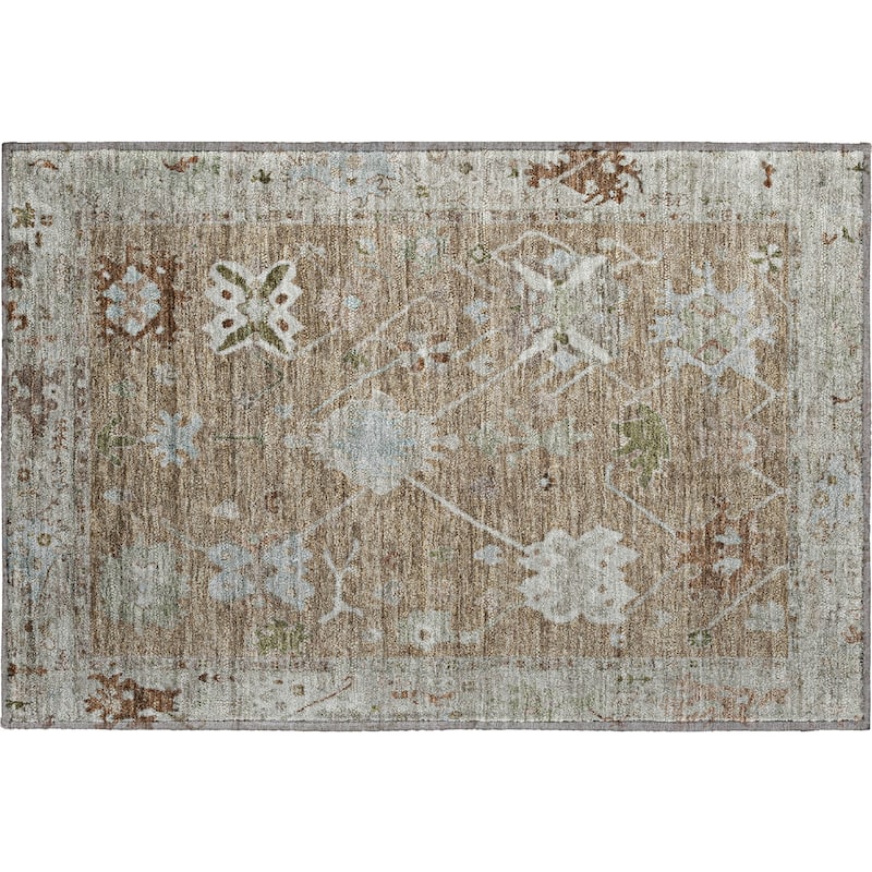 Premium Washable Super Soft Traditional Kashmir Mayfield Rug