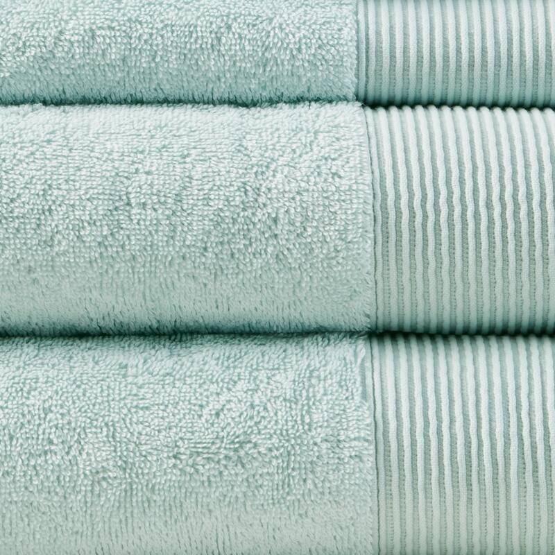 Beautyrest Nuage Cotton Tencel Blend Antimicrobial 6 Piece Towel Set