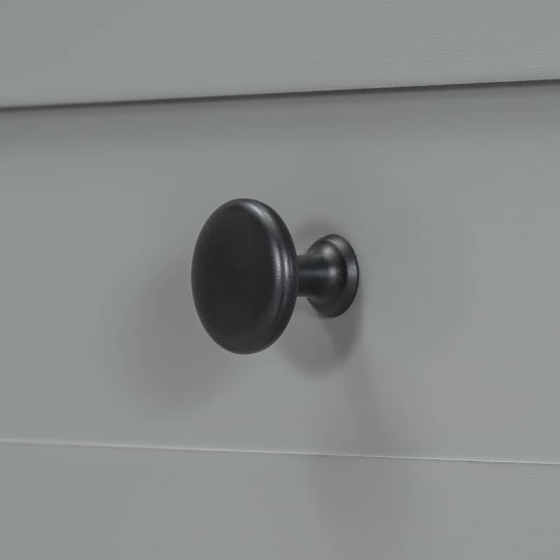 Tall Bathroom Cabinet, Storage Cabinet with Door, 2 Drawers, 3 Open Shelves and Ajustable Shelves for Kitchen Entrance Bedroom