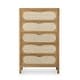 preview thumbnail 3 of 8, Winters 5 Drawer Dresser-Honey Oak Veneer