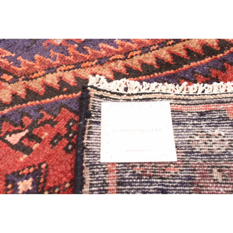 ECARPETGALLERY Hand-knotted Andelz Dark Red Wool Rug - 3'11 x 6'5