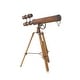 preview thumbnail 1 of 6, Metal Telescope - Brass - Roche River Decor Brass