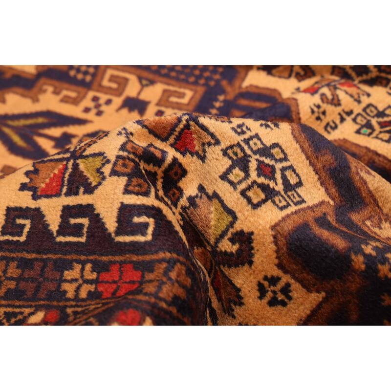 ECARPETGALLERY Hand-knotted Teimani Beige Wool Rug - 3'4 x 6'5