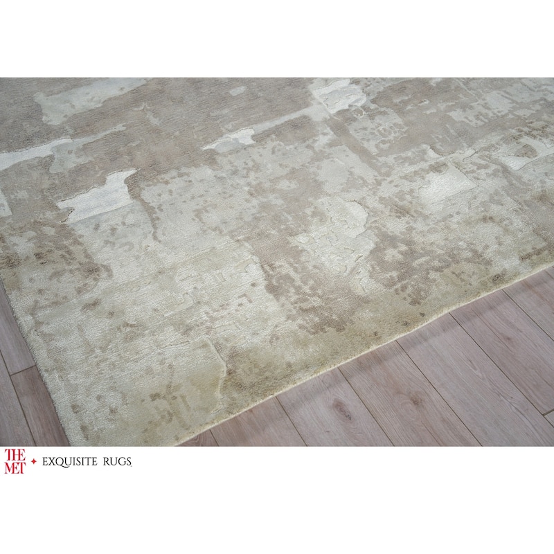 The Met X Exquisite Rugs Papyrus Beige Area Rug