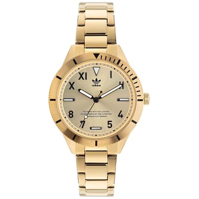 Adidas Women's Originals Fashion Edition Three Gold Dial Watch - AOFH22061 - 6 (36)
