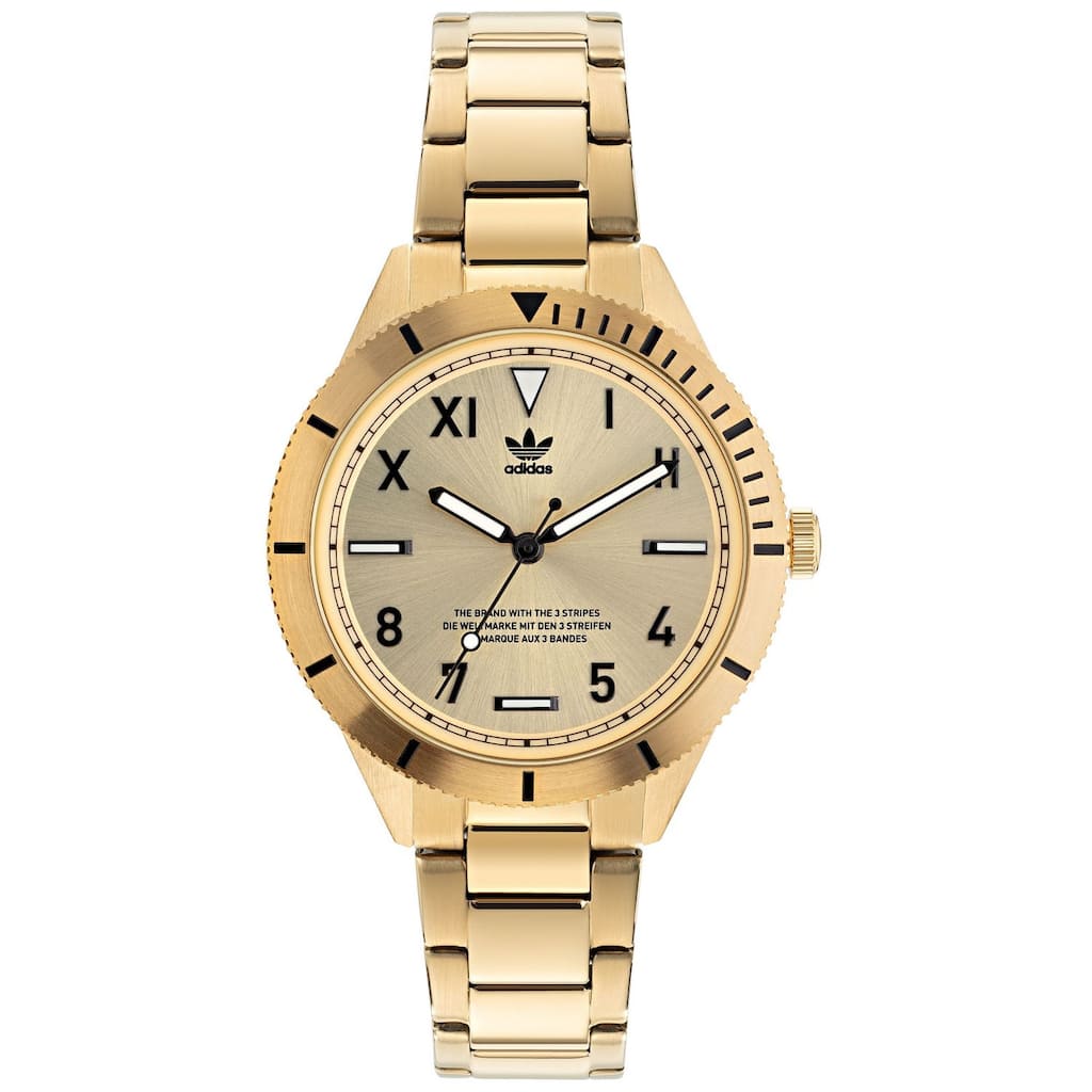 Adidas Women's Originals Fashion Edition Three Gold Dial Watch - AOFH22061 - 6 (36)
