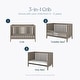 preview thumbnail 3 of 13, Child Craft Kieran Euro 3-in-1 Convertible Crib