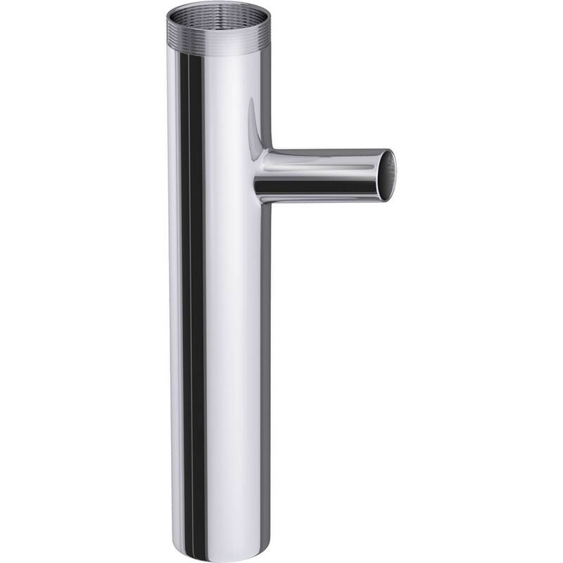 PROFLO 1-1/4" x 8" 20 Gauge Thread Top Branch Tailpiece - Natural