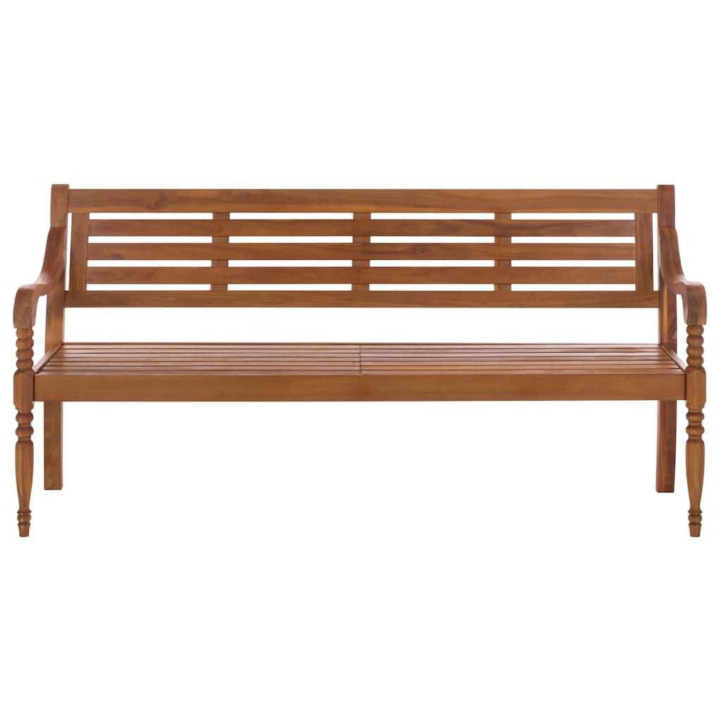 SAFAVIEH Outdoor Living Kanger Bench - 70"W x 24"D x 34"H
