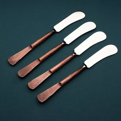 INOX Celia Butter Knife/Cheese Spreader 4 Pc. Set