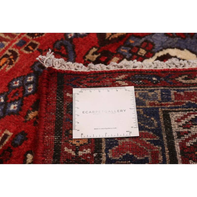 ECARPETGALLERY Hand-knotted Anadol Red Wool Rug - 3'5 x 10'0