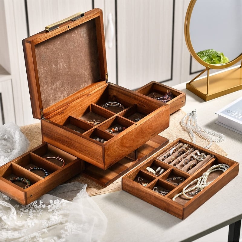 Wooden Jewelry Box