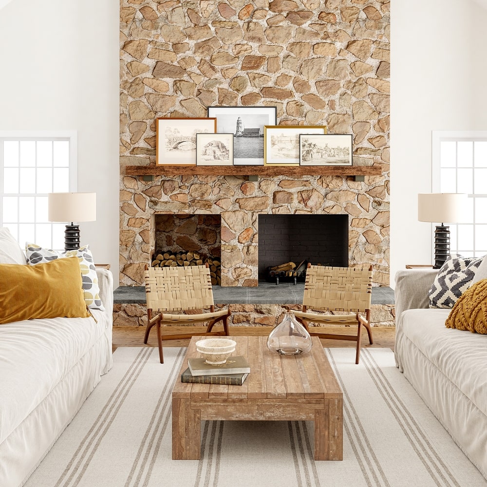 Hawthorn Striped Wool Area Rug