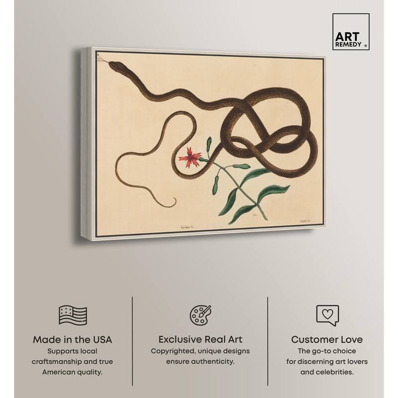 The Coach Whip Snake 1743 Canvas by Art Remedy