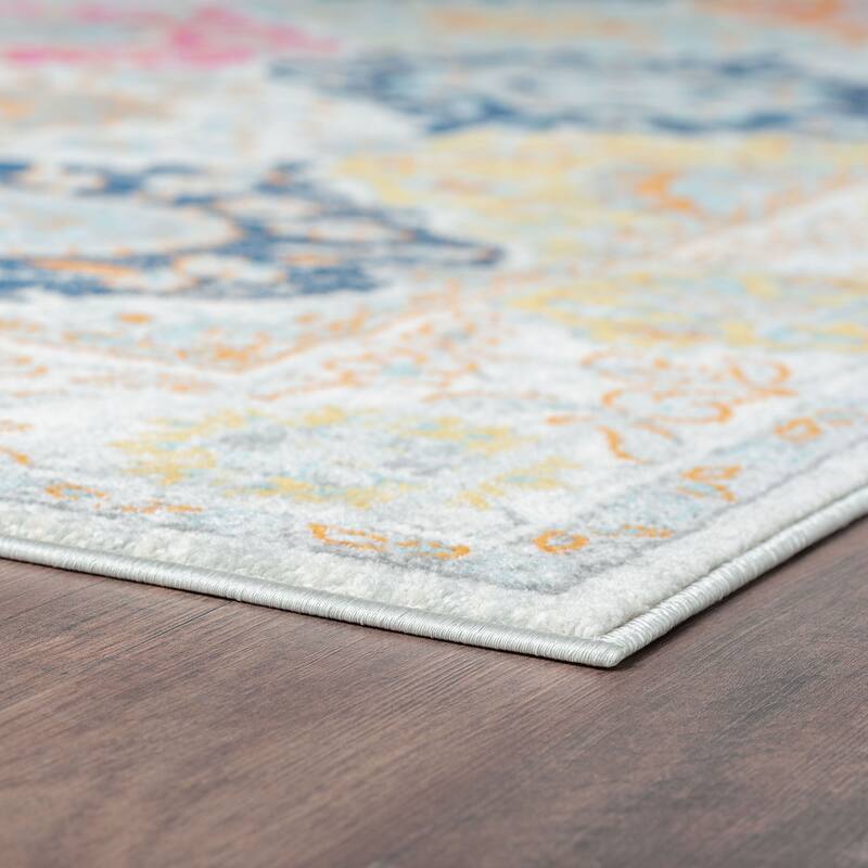 Jade Glam Geometric Indoor Area Rug