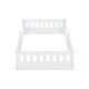 preview thumbnail 20 of 24, Wood Bedroom Twin Size Platform Bed with Guardrail for Kids