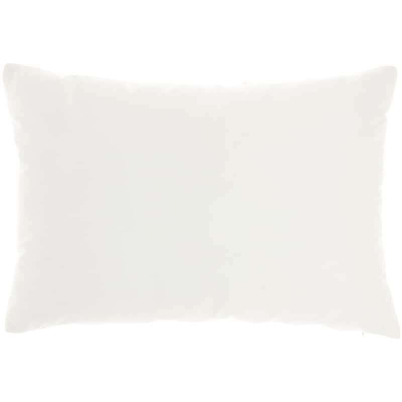 Mina Victory Luminescence Gold Throw Pillow , ( 14"X20" )