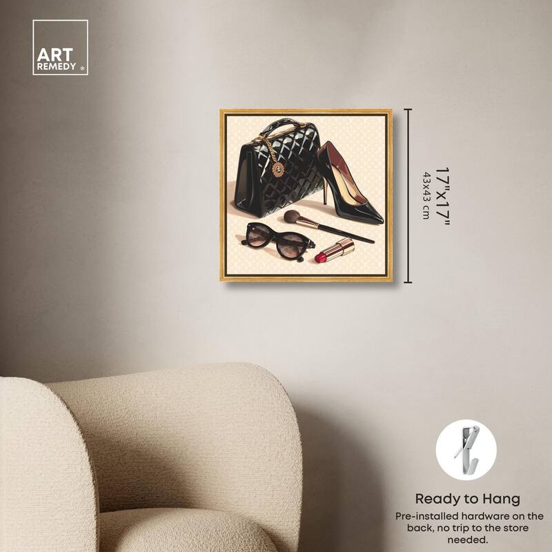 Simple Glam Collection Canvas by Art Remedy
