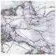 preview thumbnail 88 of 92, SAFAVIEH Craft Margaretha Modern Abstract Marble Pattern Rug 10' x 10' Square - Grey/Wine