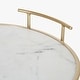preview thumbnail 41 of 44, Kate and Laurel Marbury Round Metal Tray