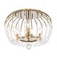preview thumbnail 1 of 3, Varaluz Voliere 3-Lightt Semi-Flush - Ceiling Light Havana Gold