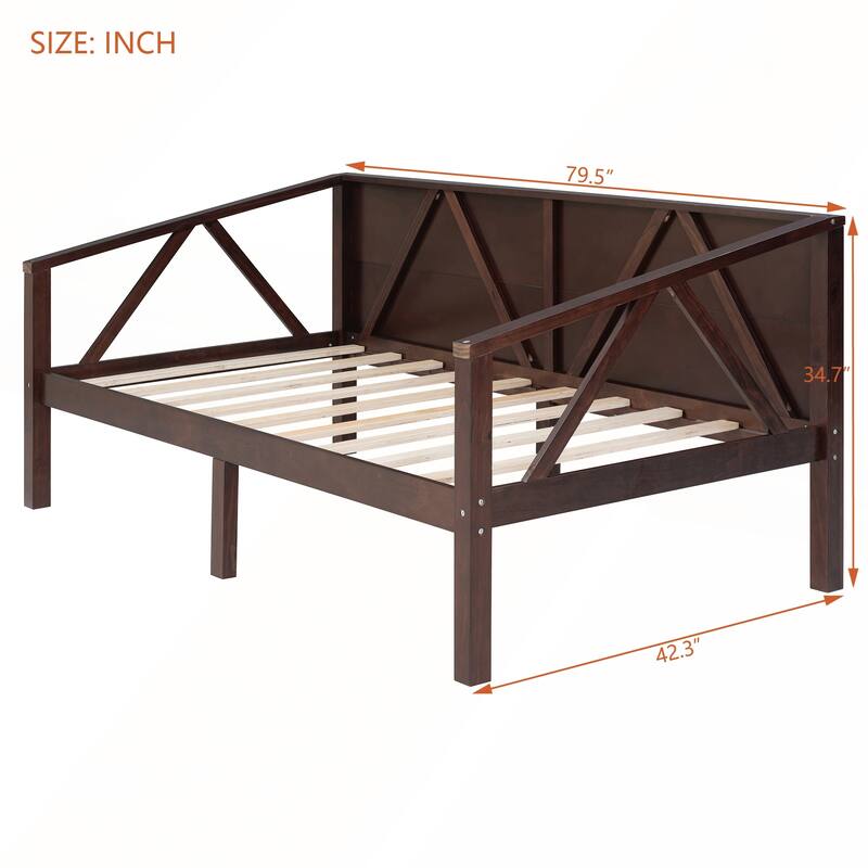 Twin size Elegant MultiFunctional Daybed with Sturdy Storage Space