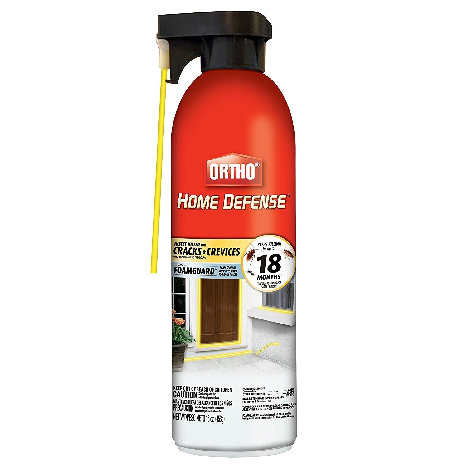 Ortho 0205408 Home Defense Insect Killer for Cracks ...