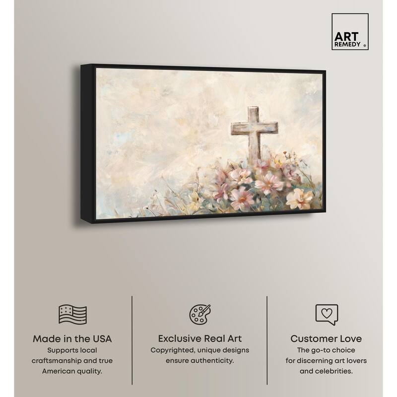 Blessed Remembrance Canvas by Art Remedy