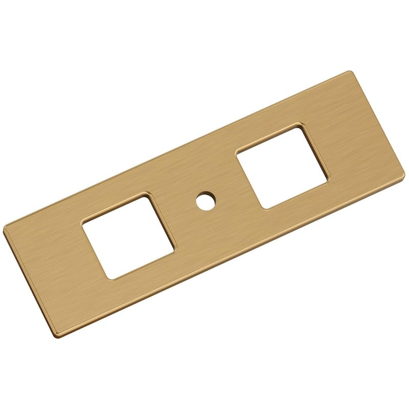 Amerock BP37780 Medora 1-3/16" Backplate for Cabinet Knobs - Champagne Bronze