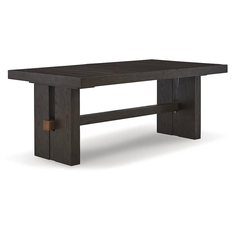 Signature Design by Ashley Burkhaus Dark Brown 5-Piece Dining Package