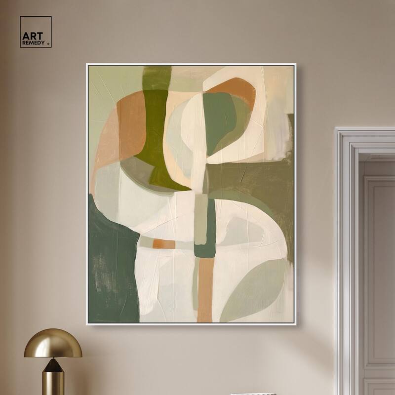 Hazy Shape Tapestry Canvas by Art Remedy