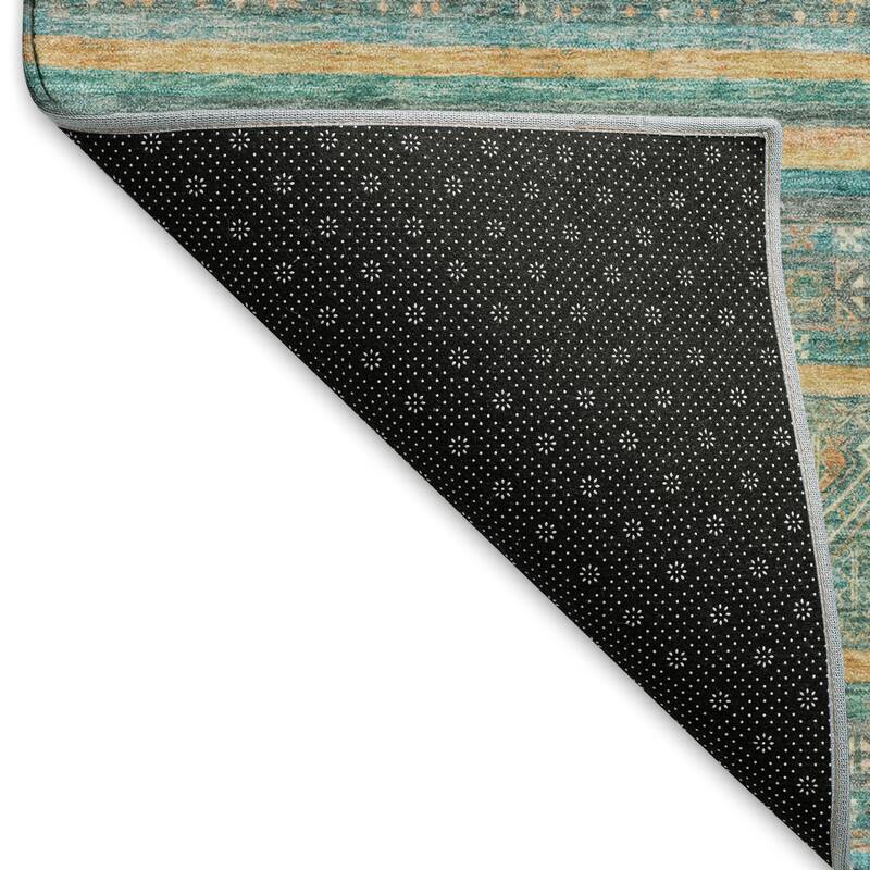 Premium Washable Super Soft Boho Stripes Mayfield Rug