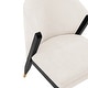 preview thumbnail 5 of 7, Manhattan Comfort Ola Chenille Wood Dining Chair