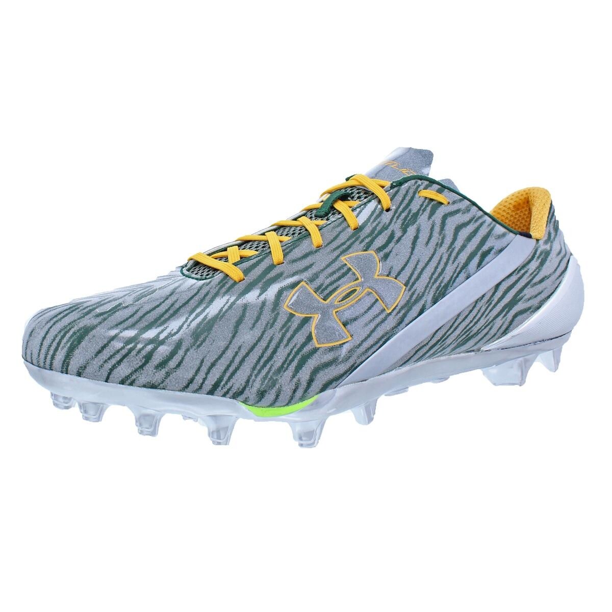 yellow under armour cleats