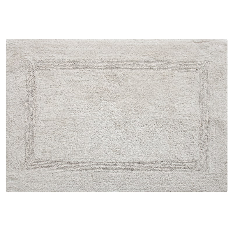 Fabstyles Basix Soft & Absorbent Reversible Cotton Bath Rug