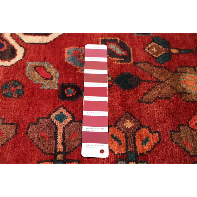 ECARPETGALLERY Hand-knotted Anadol Red Wool Rug - 4'7 x 9'0