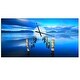 preview thumbnail 3 of 5, Designart 'Wooden Pier Remains in Blue Sea' Oversized Coastal Wall CLock